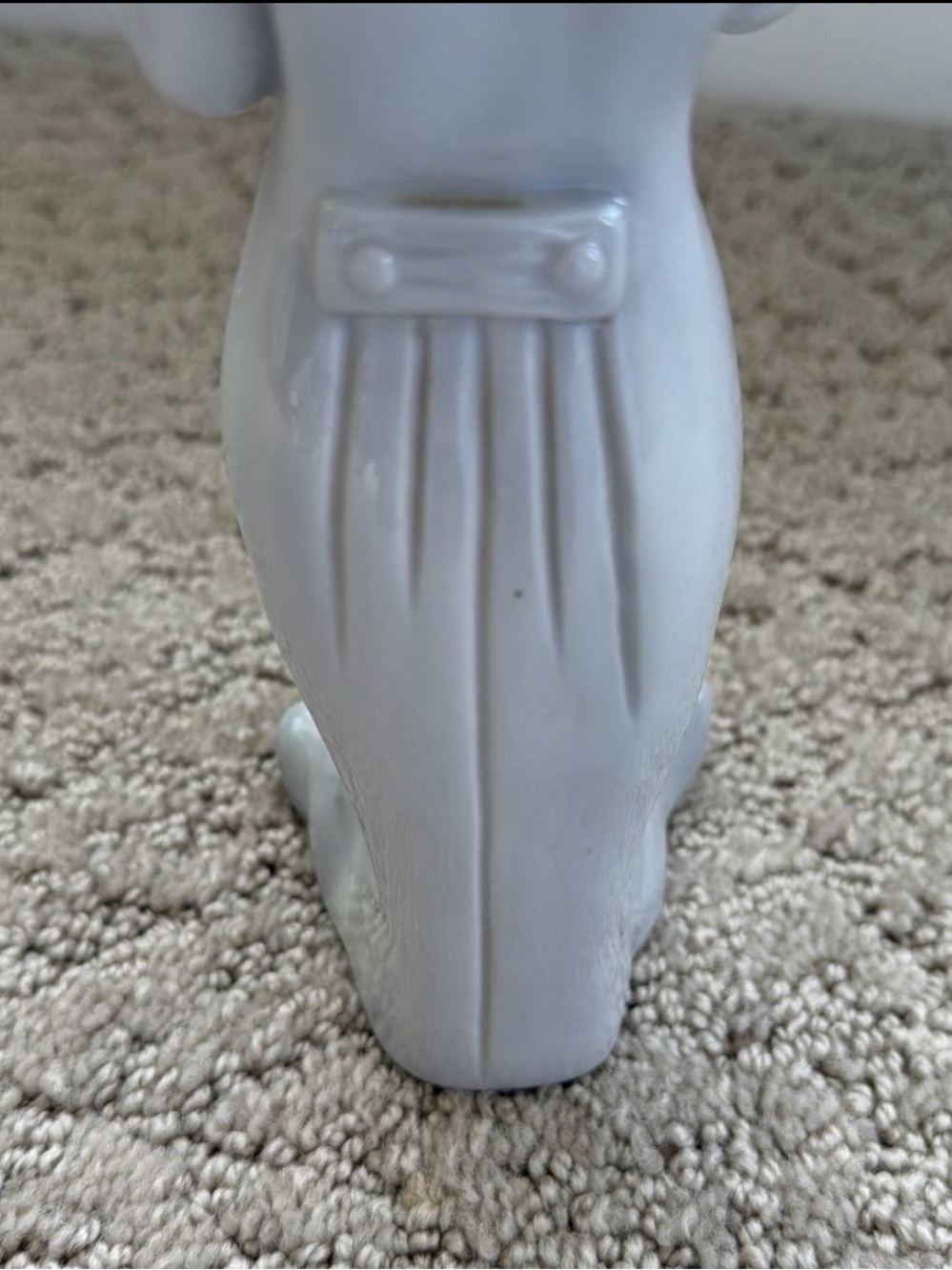 Vintage KMP Porcelain Figurine Clown Playing the Horn Musical Trio - Picture 8 of 12